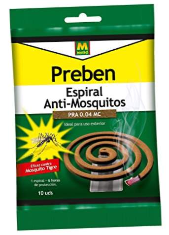 PREBEN 231453 Spiral Anti-Mosquitoes, Brun, 10,5x16,5x2 cm