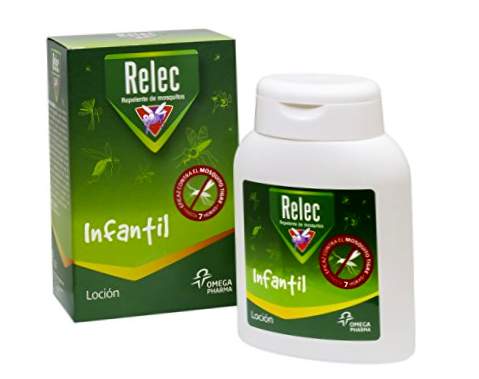 Relec Infantil Antimosquitos loção repelente eficaz. Crianças de 2 anos - 125 ml