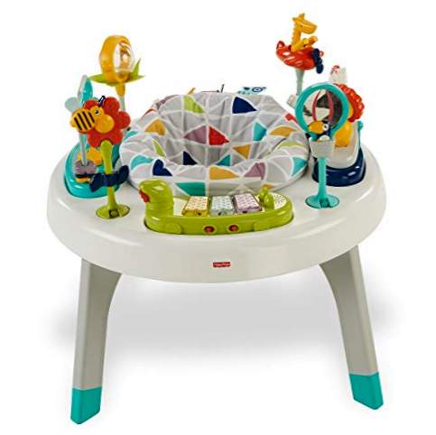 Κέντρο δραστηριοτήτων Fisher-Price 2 σε 1, τραπέζι μωρού +6 μηνών (Mattel FVD25)