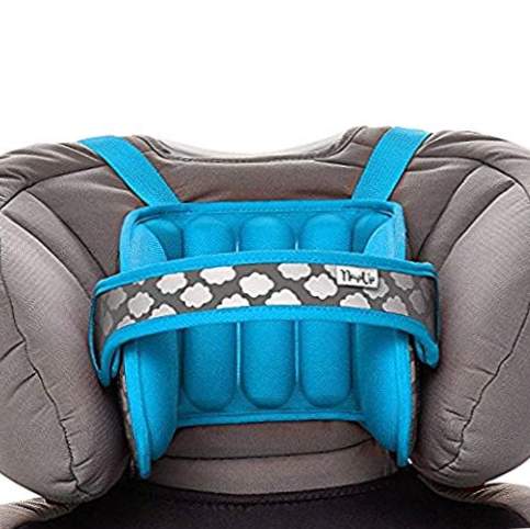 Mantém as cabeças das crianças NapUp para carros - Uma solução confortável e segura para dormir (Azul)