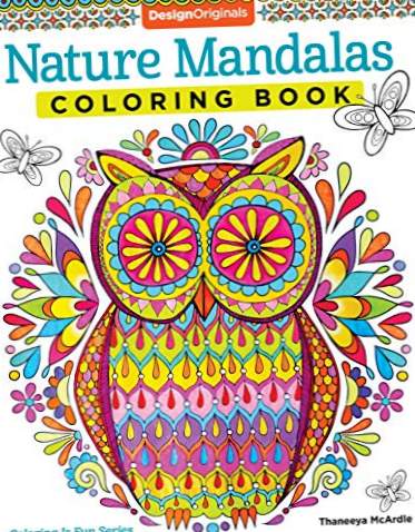 Livro de Colorir Mandalas da Natureza (Design Originals)