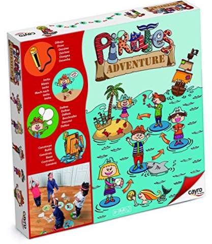 Pirate Adventure Game Board
