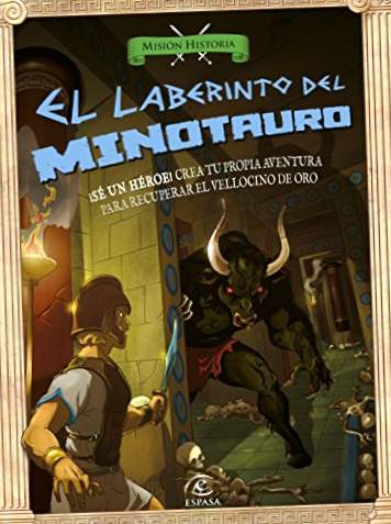 O labirinto do minotauro: Seja um herói! Crie sua própria aventura para encontrar o Velocino de Ouro (Missão)