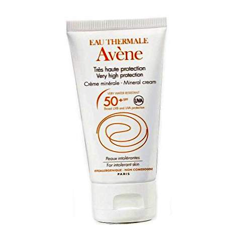 AVENE - Αντηλιακή κρέμα φυσικής οθόνης με ανθεκτικό δέρμα SPF-50 50 ml