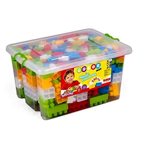 Dolu - Big Blocks Colors em caixa plástica, 230 peças (6265093)