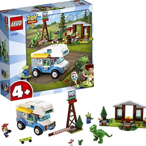 LEGO 4+ Toy Story 4: Férias de Motorhome, Brinquedo de Construção para Recriar as Aventuras dos Personagens do Filme Pixar (10769)