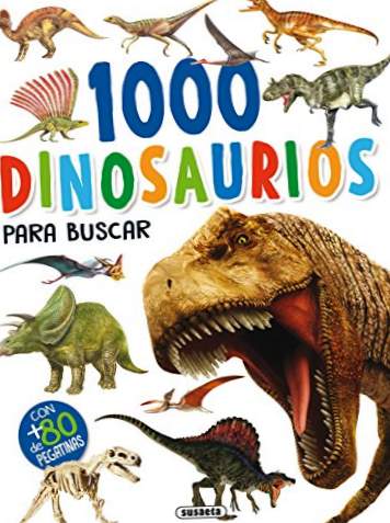 1000 dinossauros para procurar (1000 adesivos para procurar)