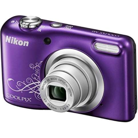 Nikon COOLPIX A10 16.1MP CCD de 1 / 2,3 "4608 x 3456Pixels Roxo - Câmera digital (Fogos de artifício, Automático, Corrente alternada, Bateria, Câmera compacta, 1 / 2,3", 4,6 - 23 mm)