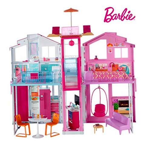 Barbie Supercasa, dukkehus med tilbehør (Mattel DLY32)