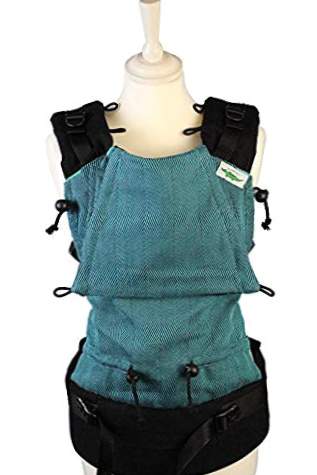 Buzzidil ​​Anthony's Ocean - Ergonomisk bæresele til nyfødt | Babysize ledsager vækst 0 til 18 måneder | bæresele med spænder