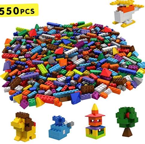 Jogos de construção Tumama Caixa de tijolos criativos (550pcs)