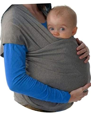 Marsupio elastico per trasportare il bambino, regolabile, per uomo e donna