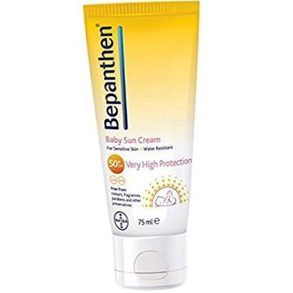 Bepanthen Crema solare per bambini SPF 50 + 75 ml