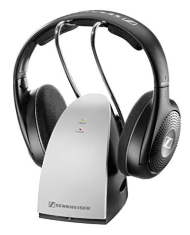 Sennheiser RS ​​120 II - Trådløst hovedtelefoner med åbent hovedbånd, sort og sølv