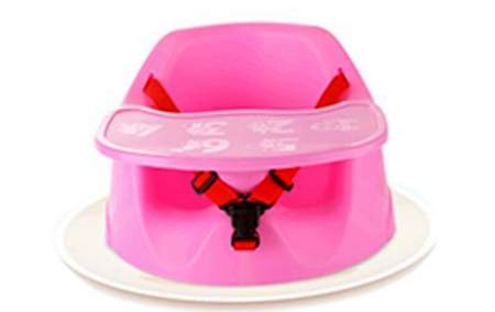 Star Ibaby H-002 - Bärbar barnstol med bricka, rosa